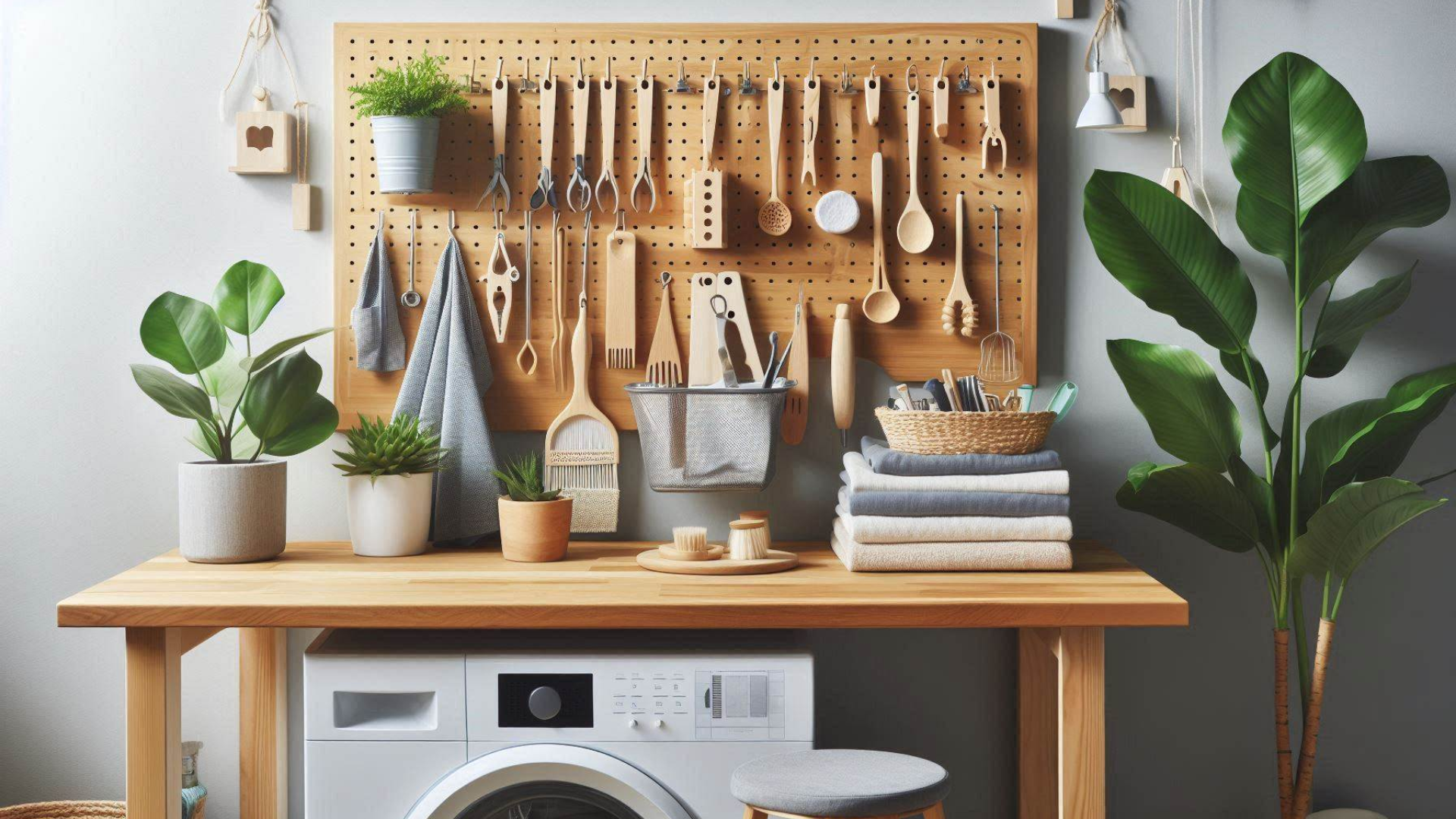 18 Small Laundry Room Ideas with Folding Station