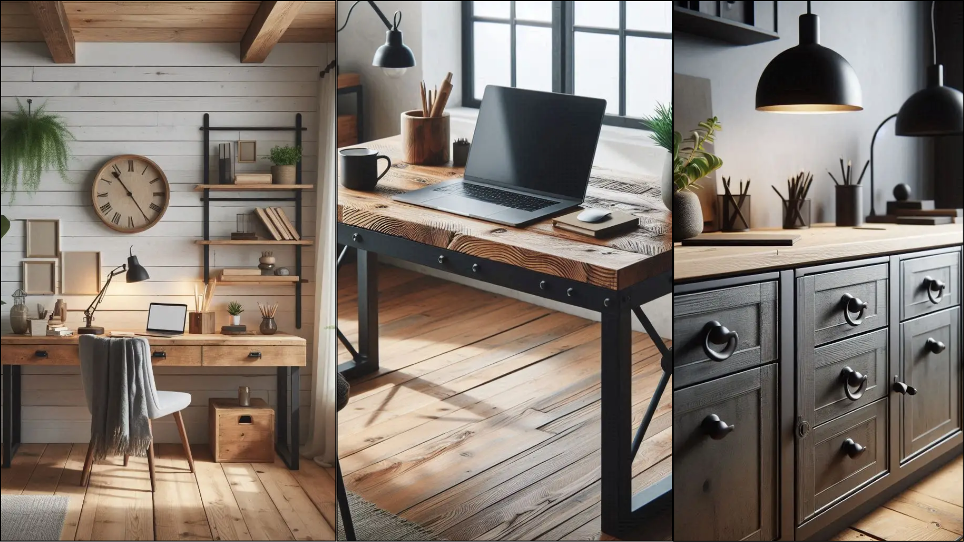 18 Modern Farmhouse Office Ideas So Gorgeous, You’ll Actually Want to Work