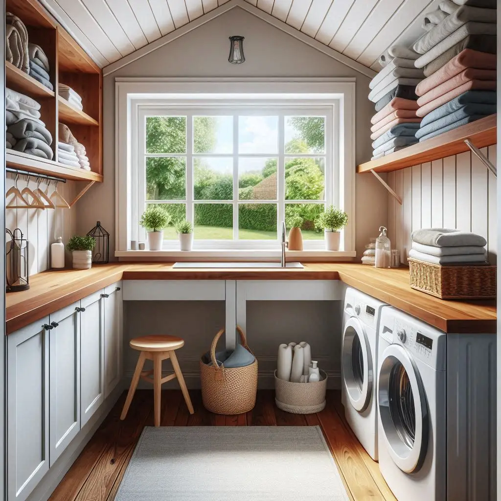 Window-Above Counter Folding Station