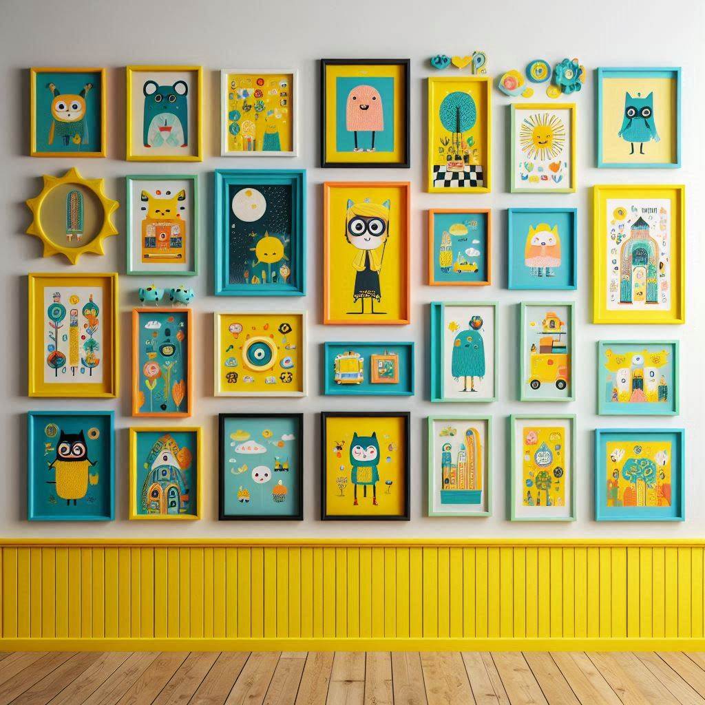 Colorful Frames for a Playful Touch