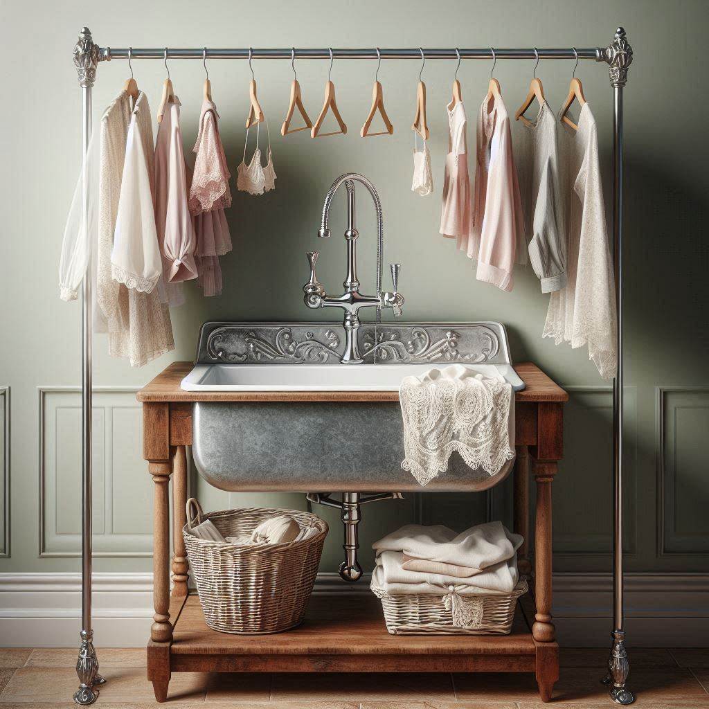 Over-the-Sink Hanging Rod