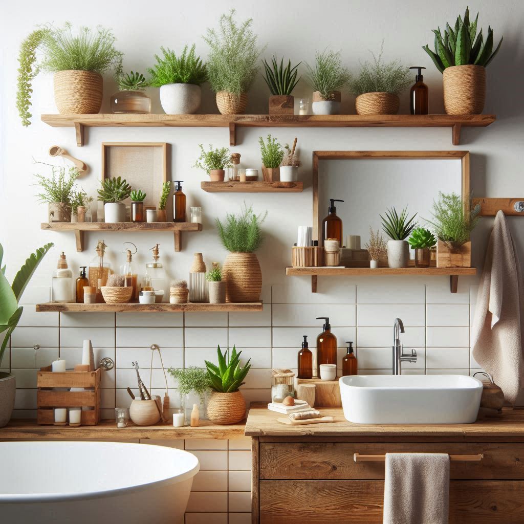 Open Shelving for Display and Storage