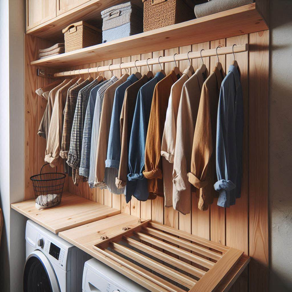 Pull-Down Drying Shelf