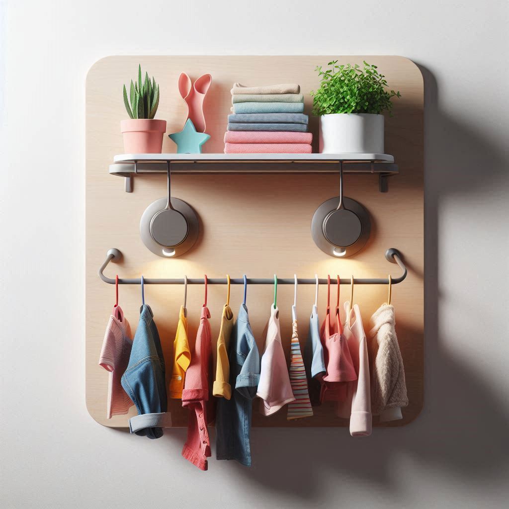 Use Double Rods for Extra Hanging Capacity