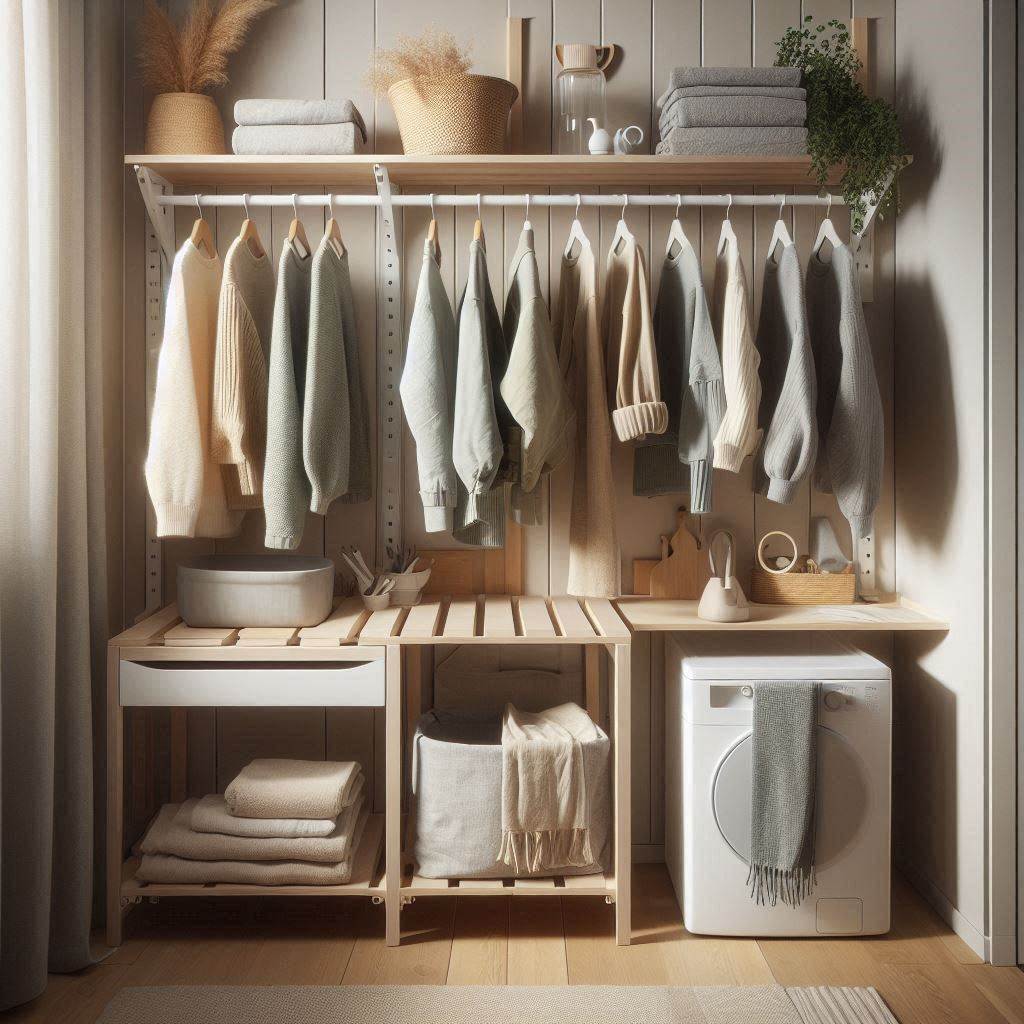 IKEA Rail and Shelf Combo