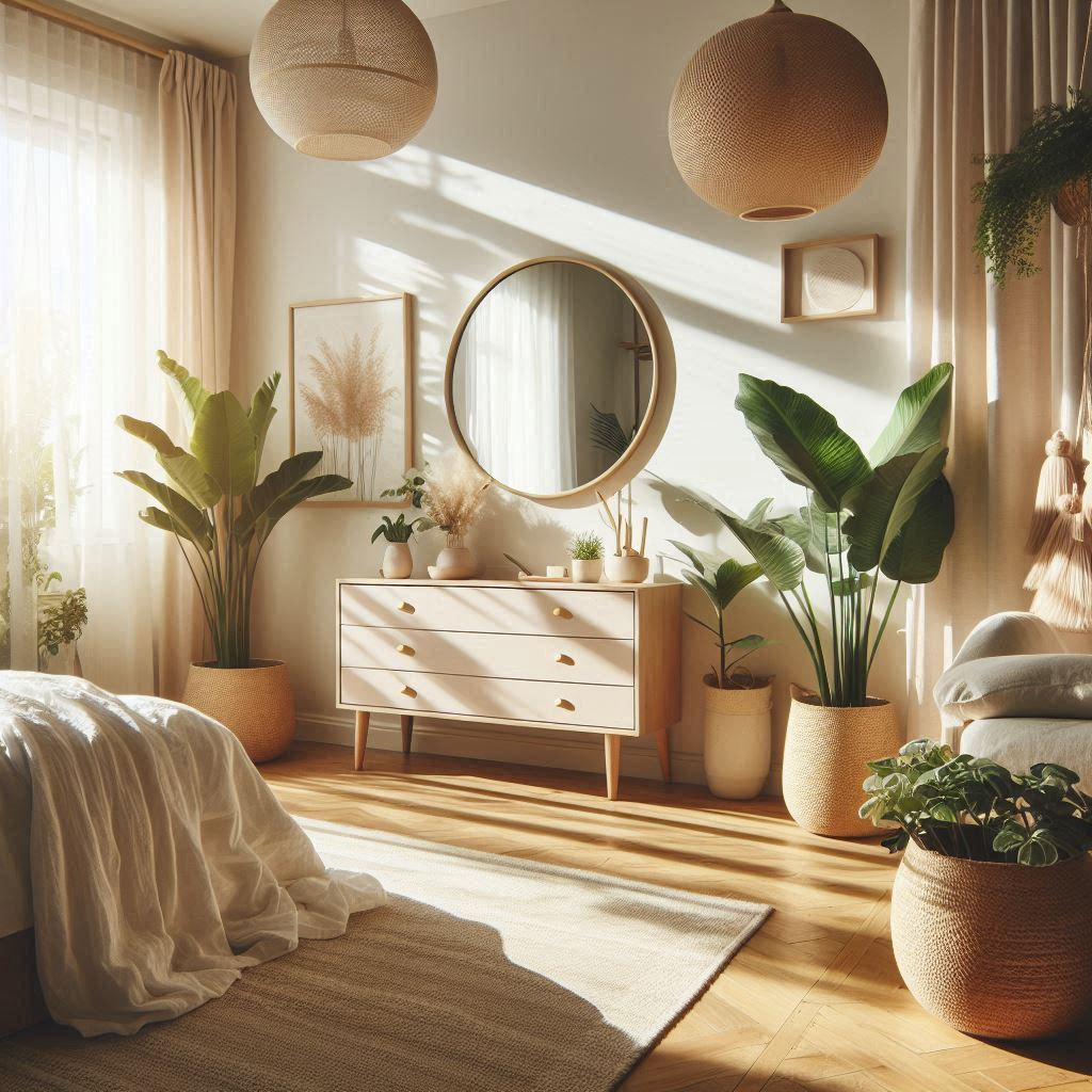 Layered Mirrors for Light and Dimension