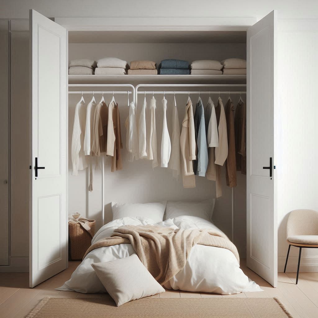Closet-Style Hidden Rod