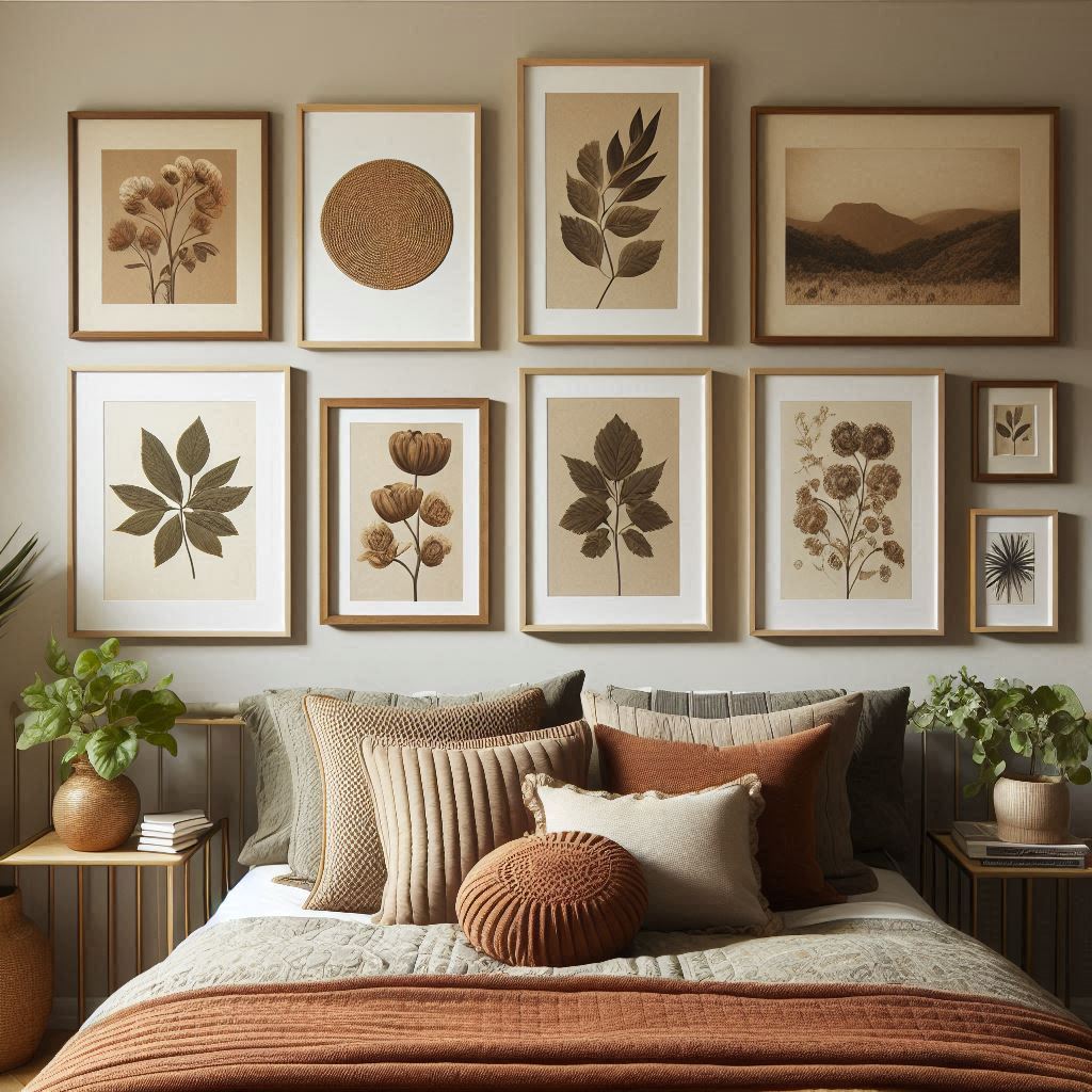 Curate an Earthy Boho Gallery Wall