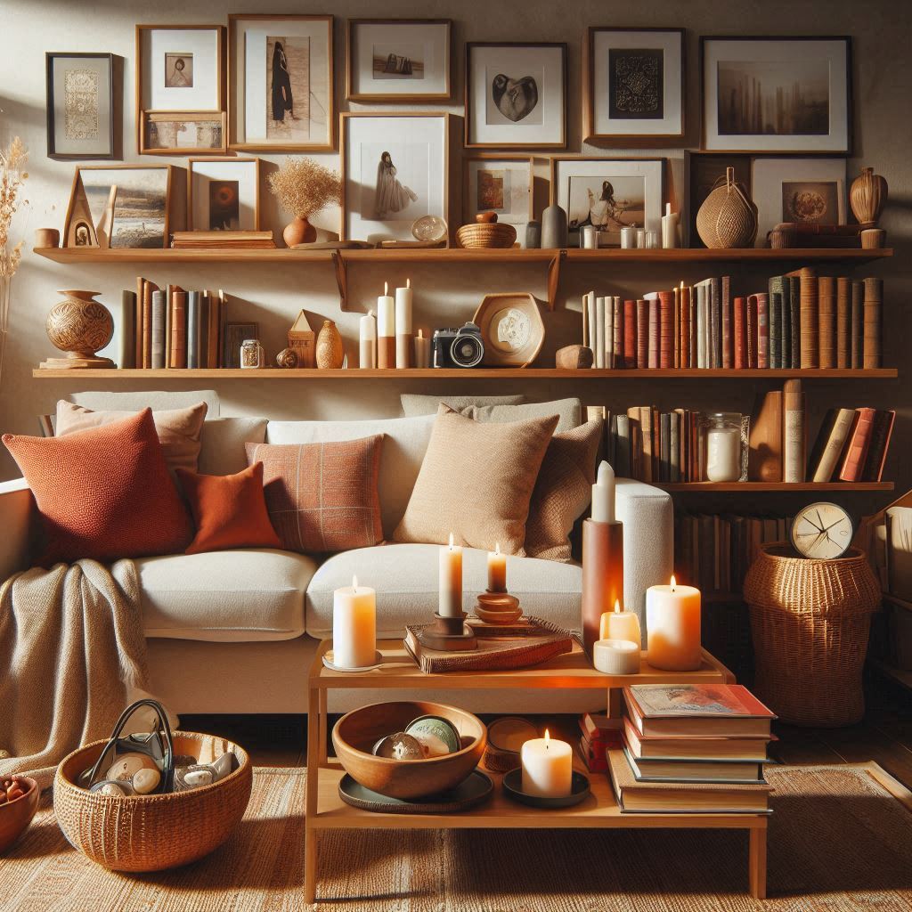 Add a Personal Touch with Books & Décor