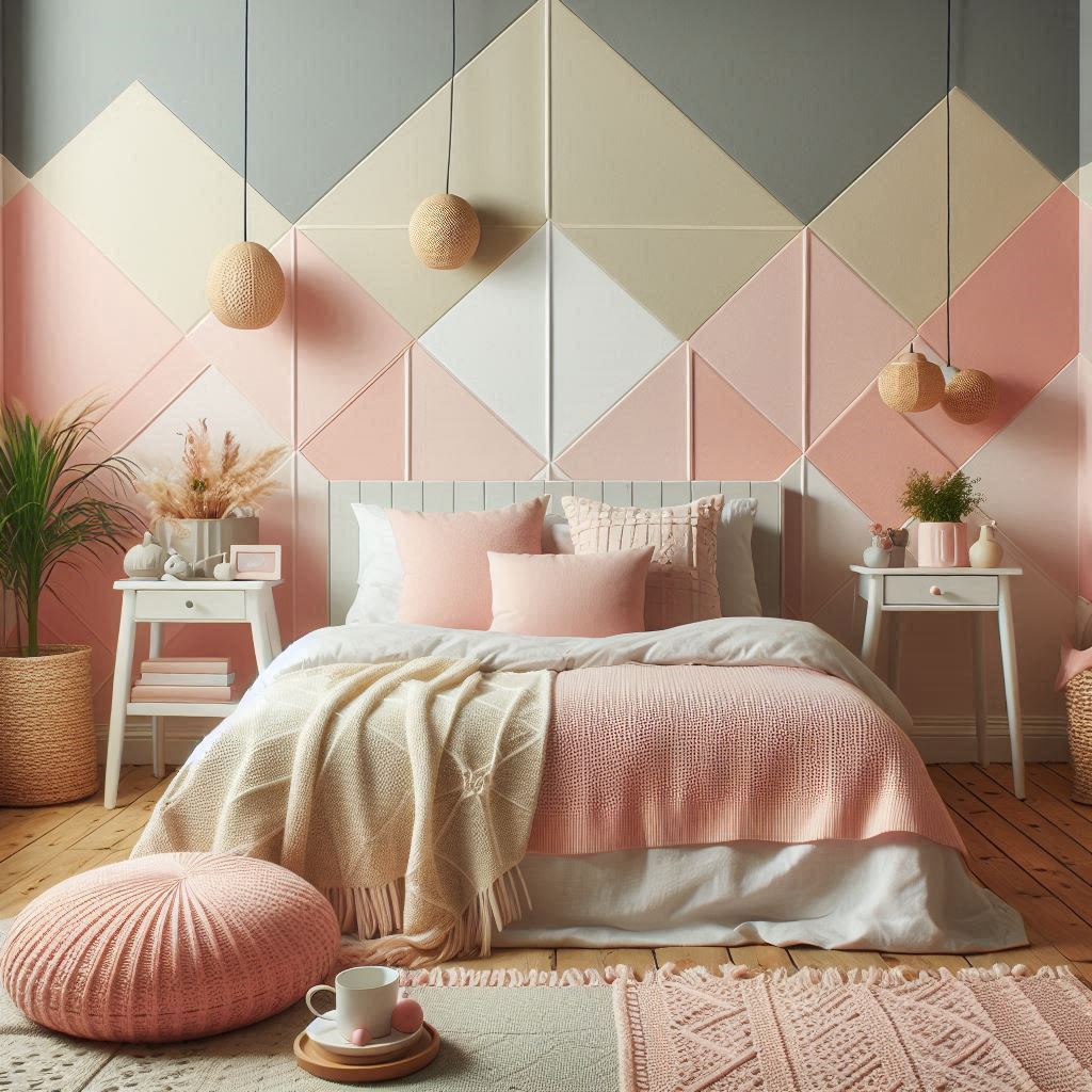 Statement Wall with DIY Paint Designs