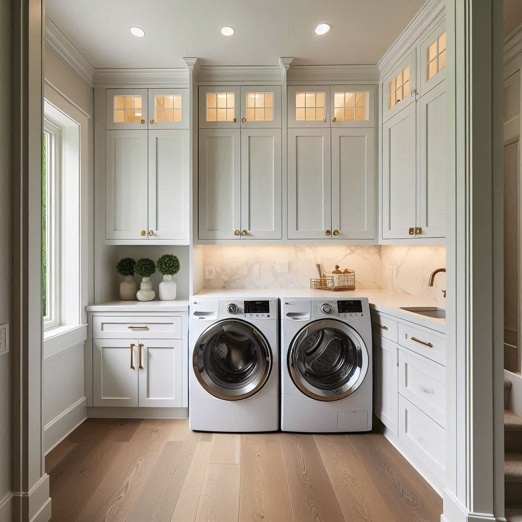 Built-In Cabinets for Concealed Storage