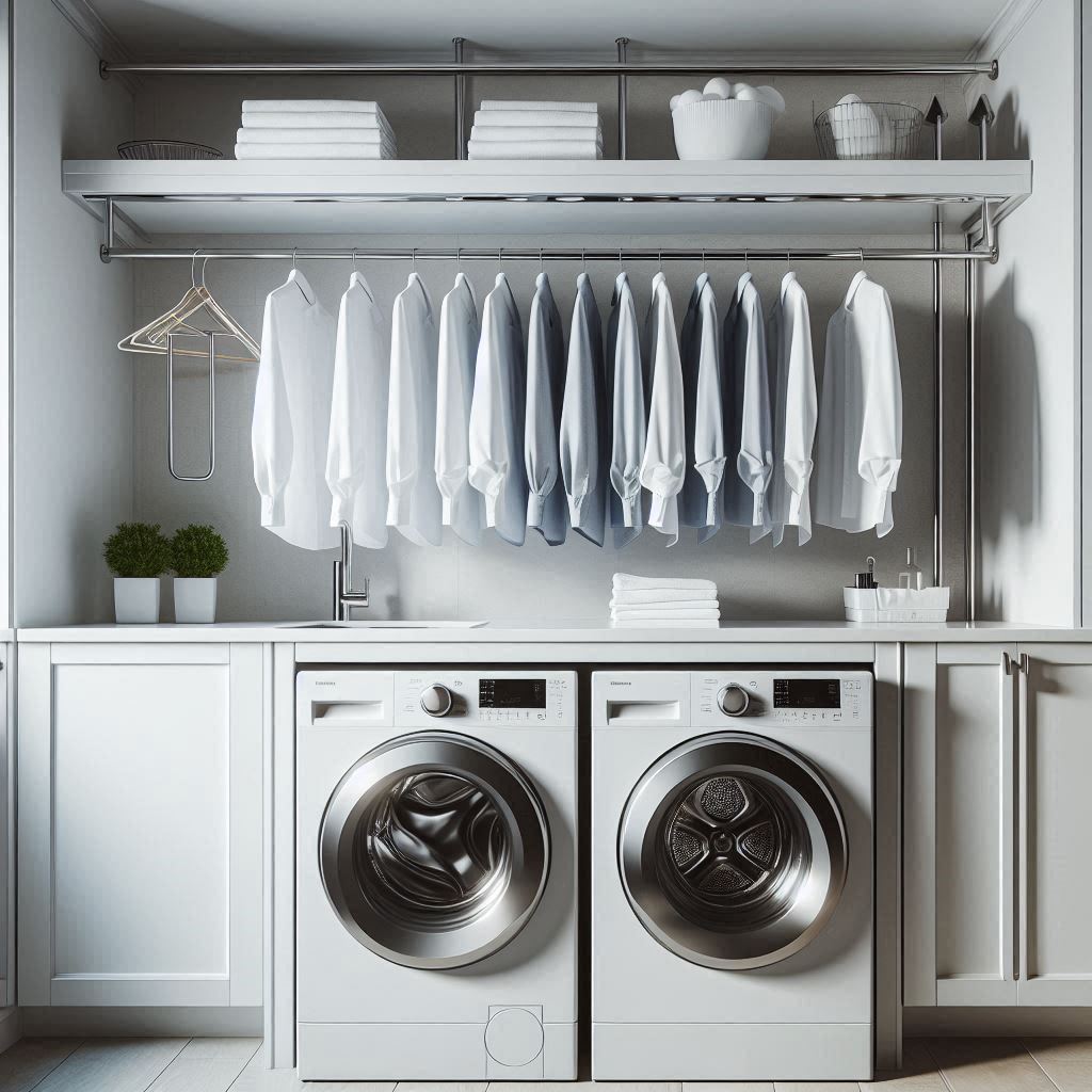 Install Overhead Cabinets with a Hanging Rod