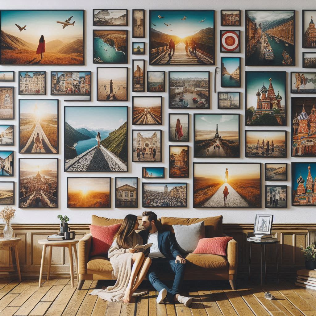Thematic Gallery Wall (One Story, Many Frames)