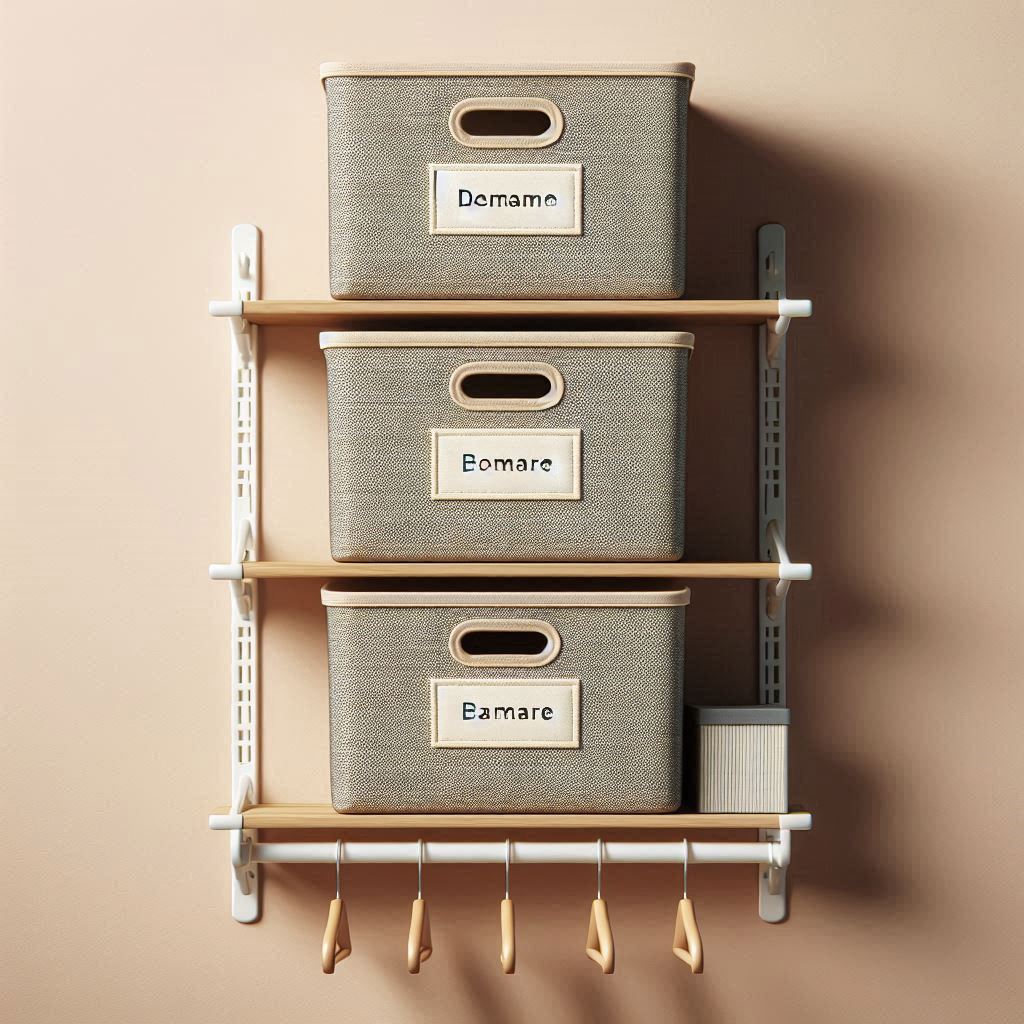 Label and Divide Baskets for Efficiency