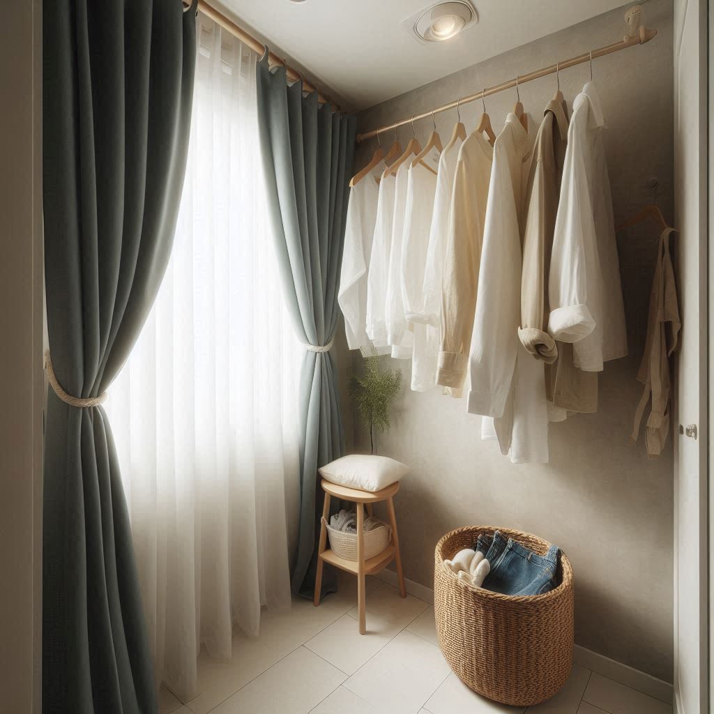 Create a Hidden Drying Nook