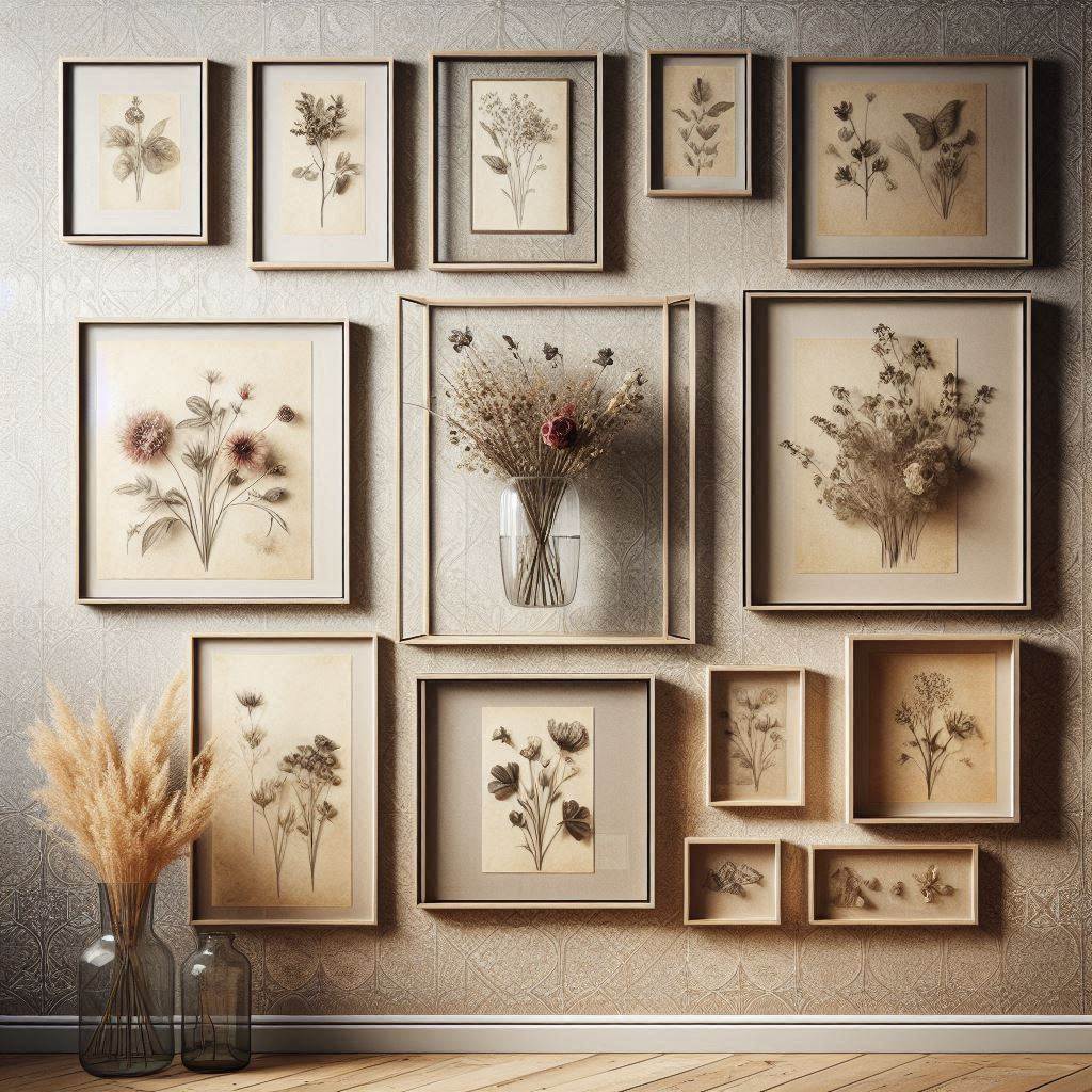 Floating Frames for a Weightless Look