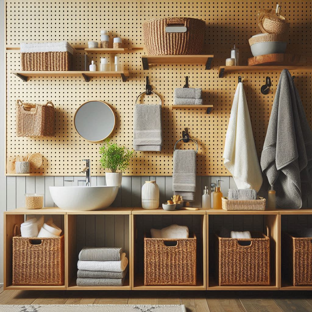 Pegboard Wall Organizer