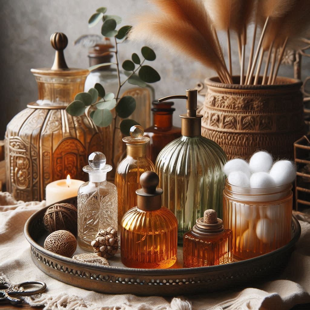 Go Wild with Vintage Glass Jars and Bottles
