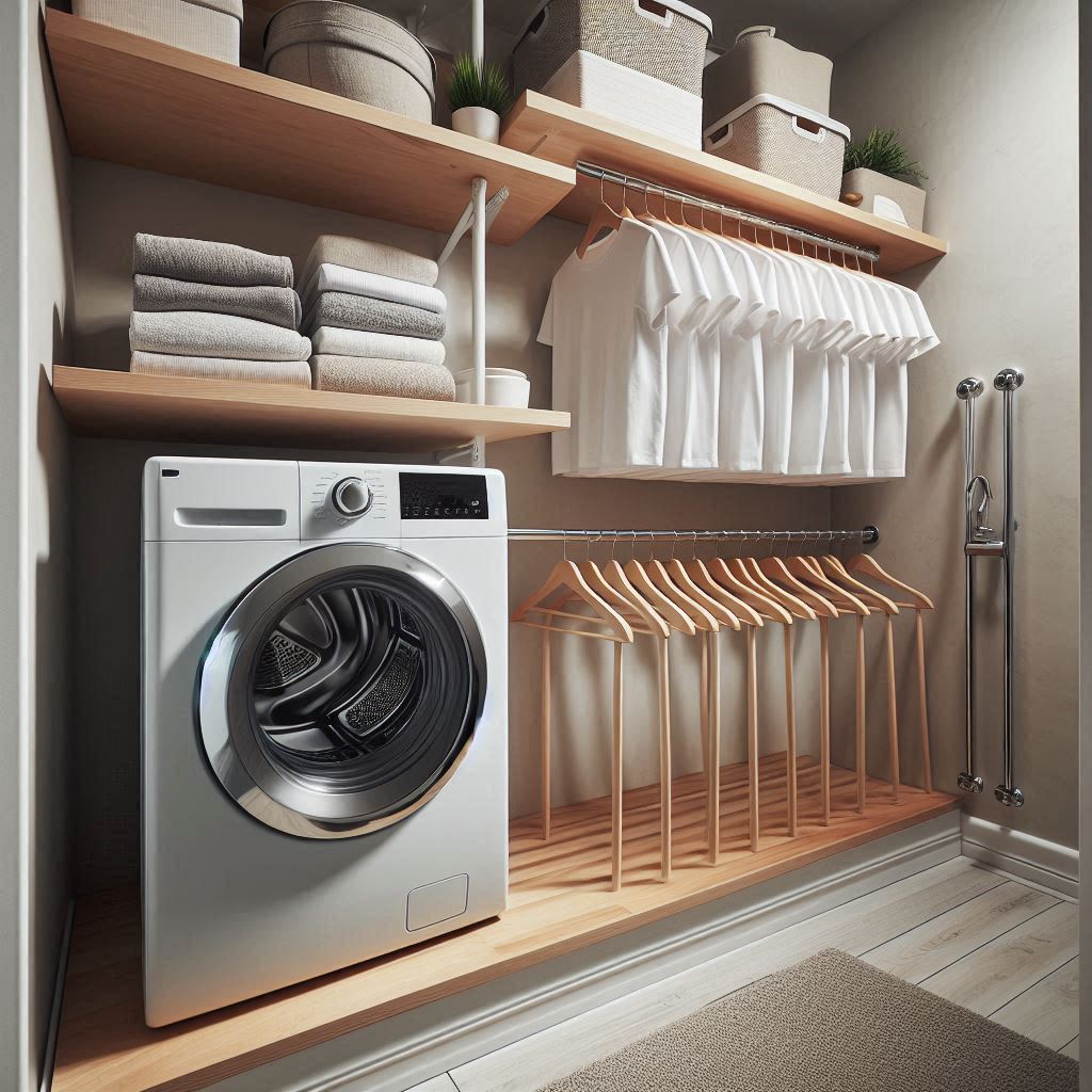 Under-Shelf Hanging Rod