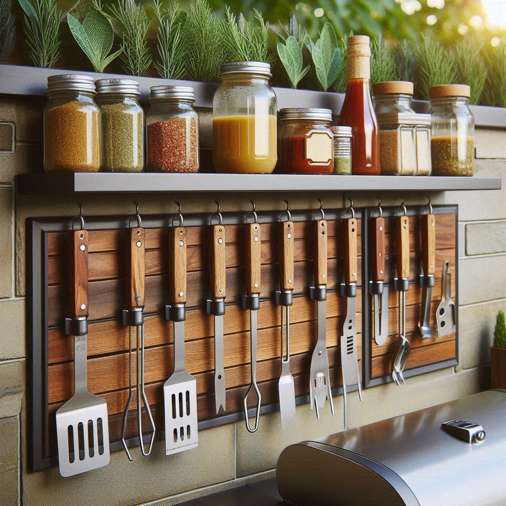 Wall-Mounted Tool Racks and Magnetic Strips