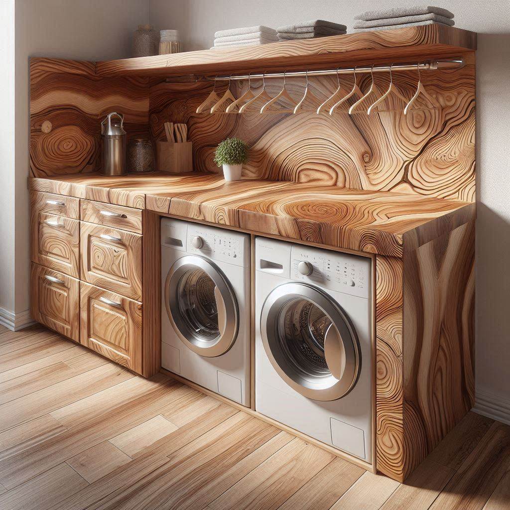 Floating Countertop for Folding