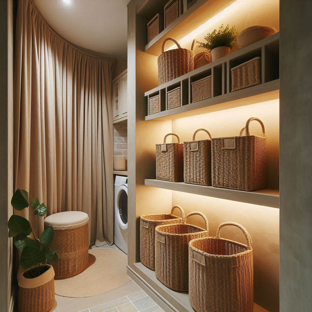 Vertical Corner Shelving