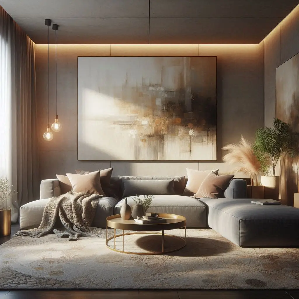 Use Statement Art with a Soft Touch