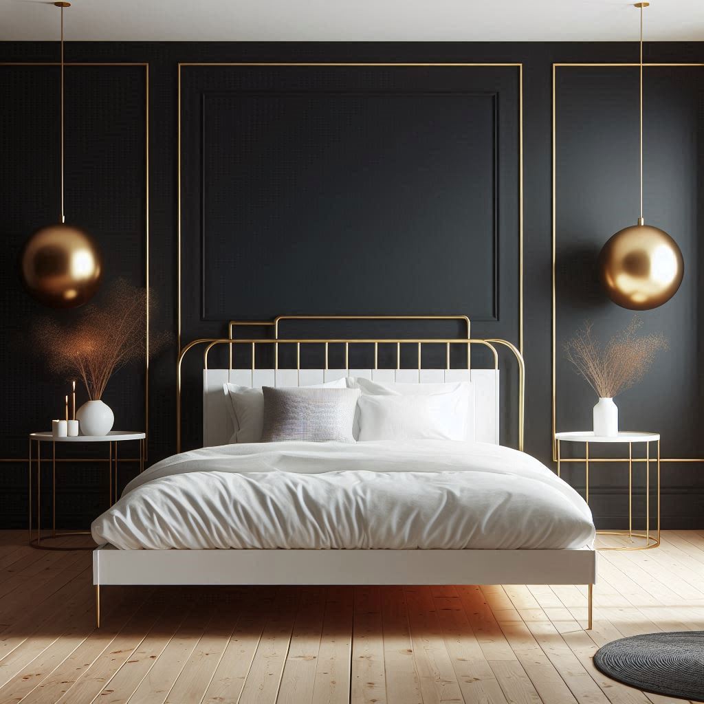 Black Accent Wall for Bold Sophistication