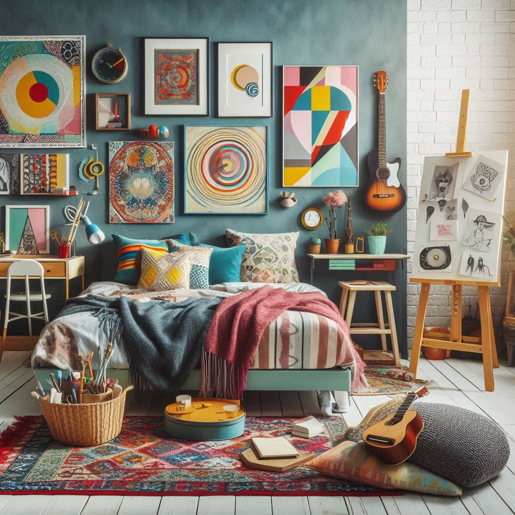 Bold and Artistic Studio Vibes