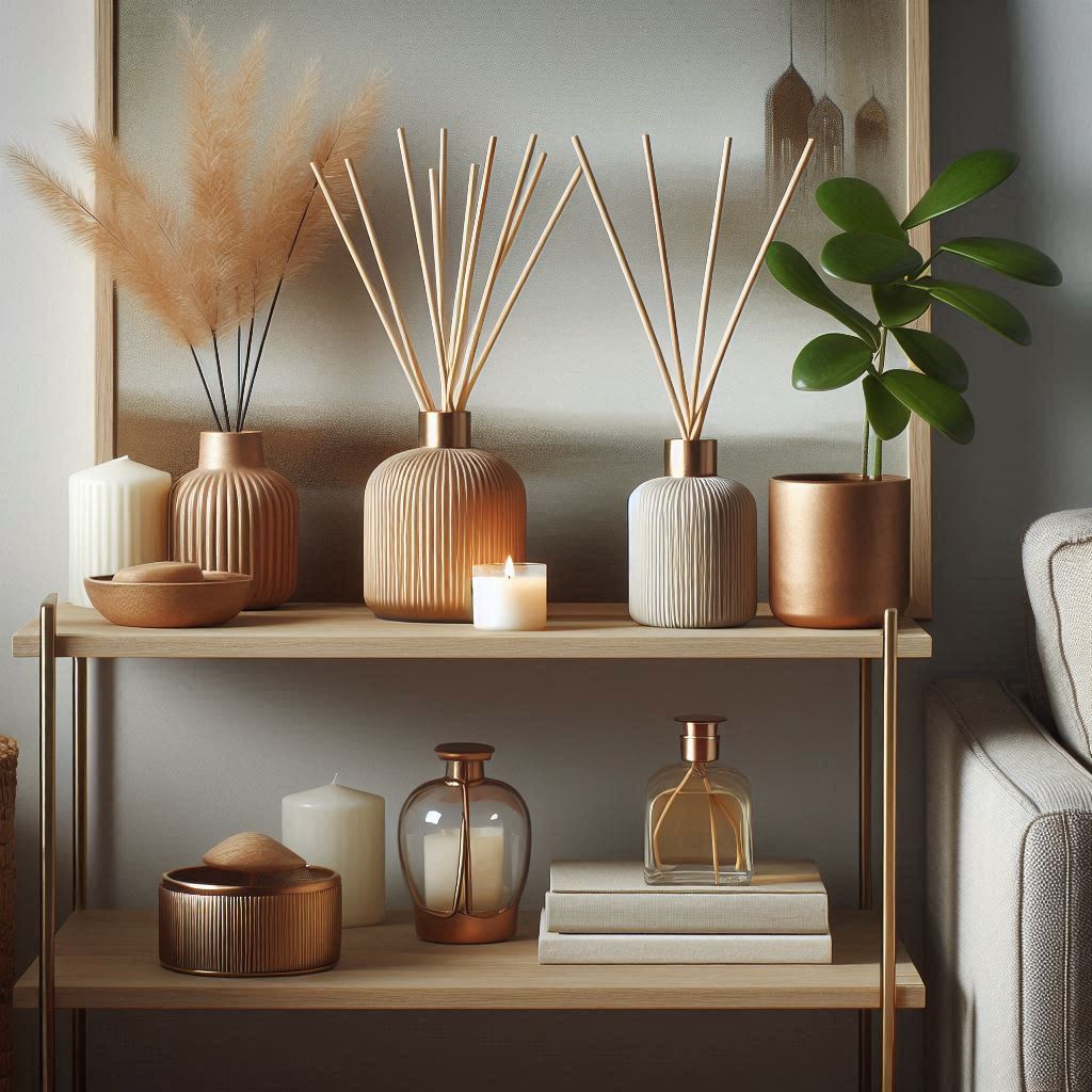 DIY Fragrance Corners with Reed Diffusers