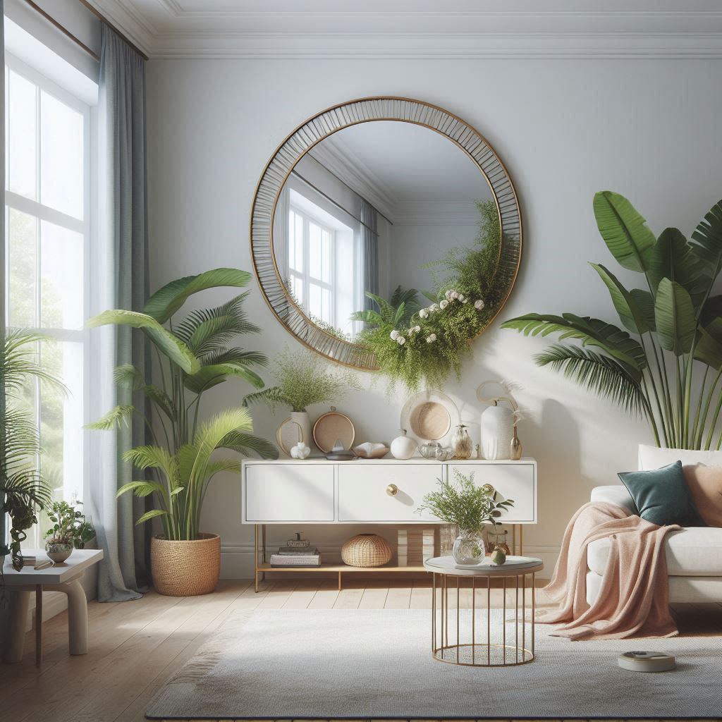 Mirror Placement to Expand Light and Space