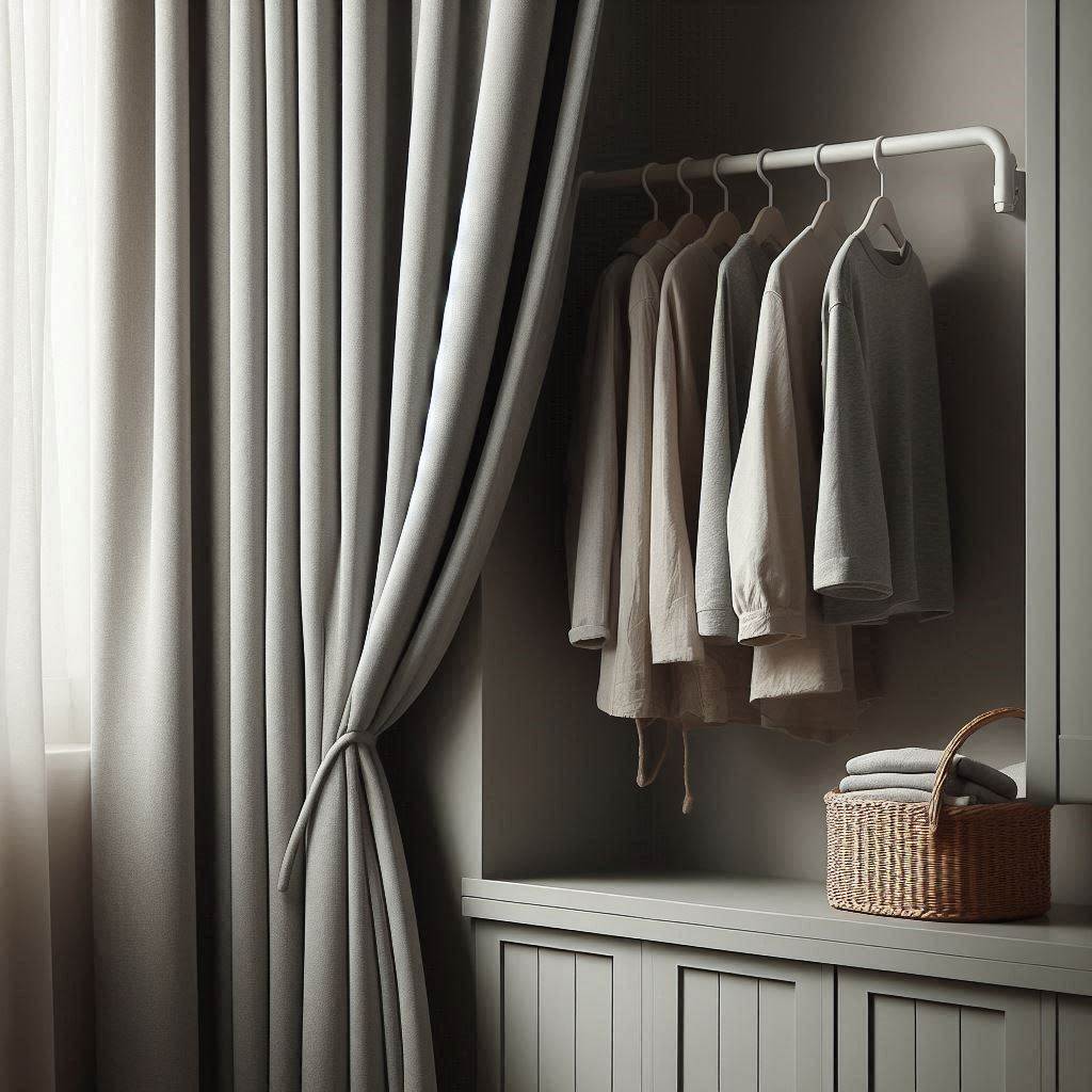 Hidden Rod Behind a Curtain Panel