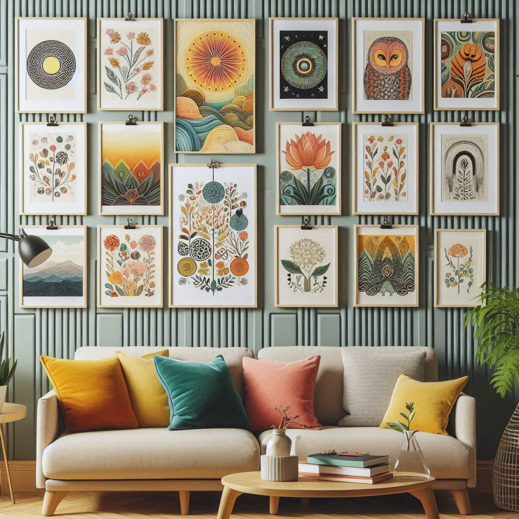 Clipboards as Swappable Art Displays