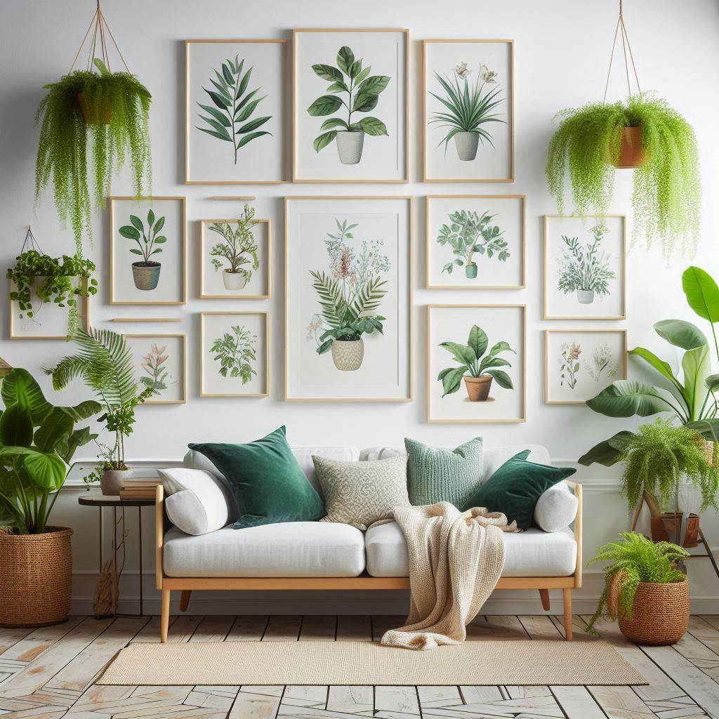 Plant-Inspired Gallery Wall Frames