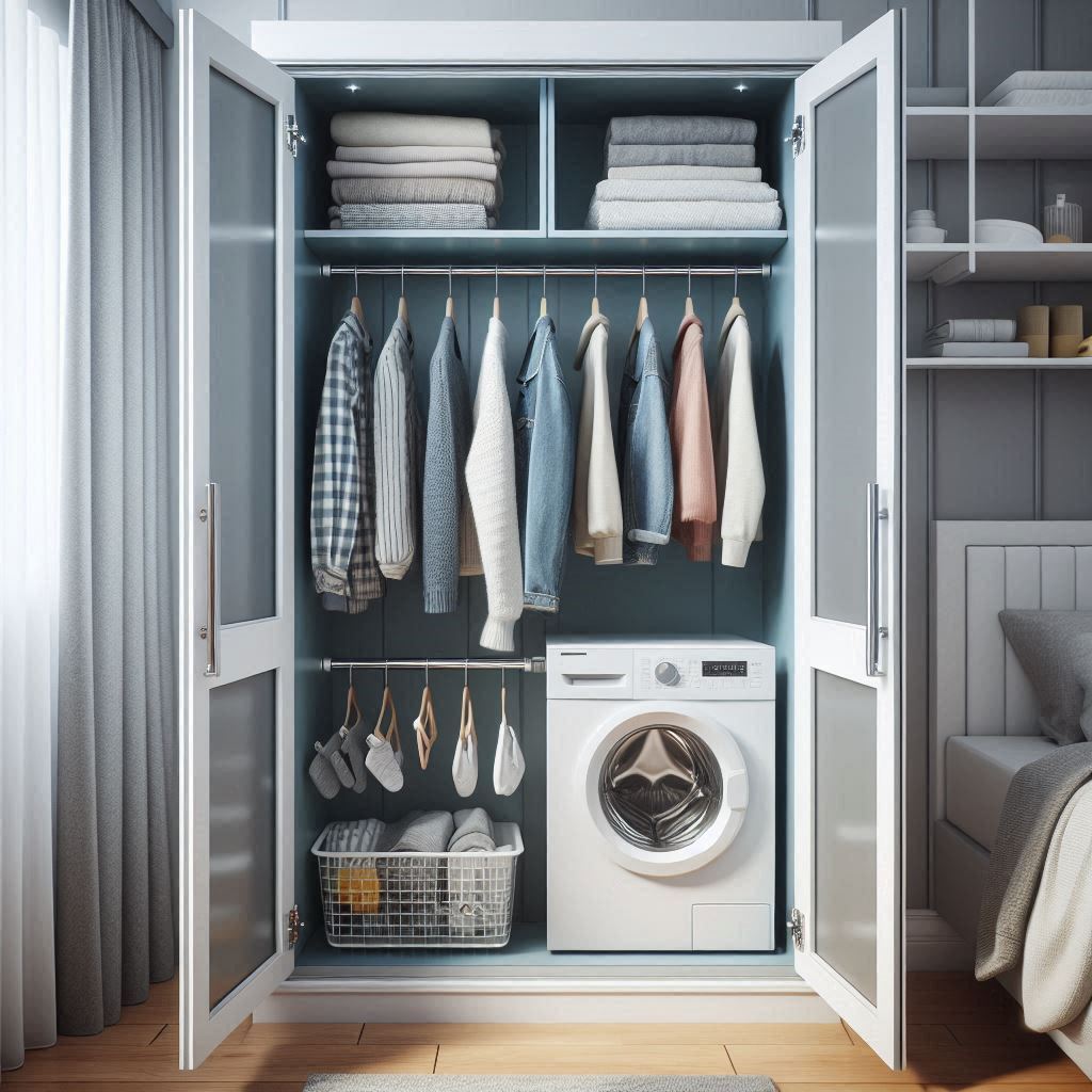 Sliding Door Cabinets with Hidden Rods