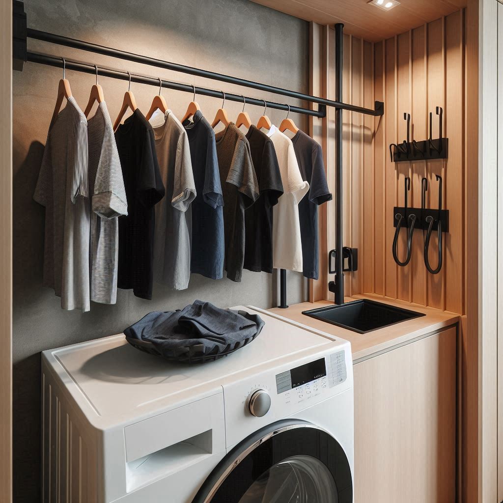 Add a Wall-Mounted Hanging Rod