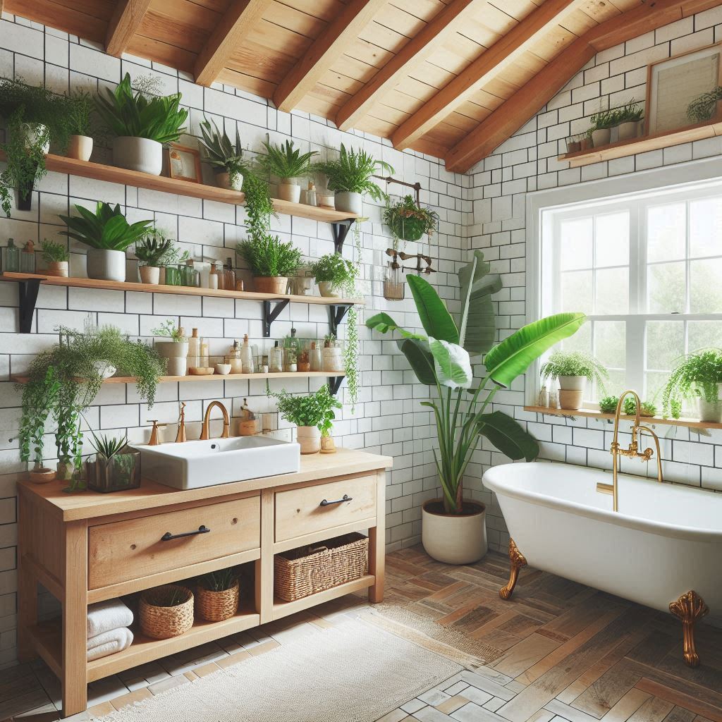 Greenery and Organic Decor Accents