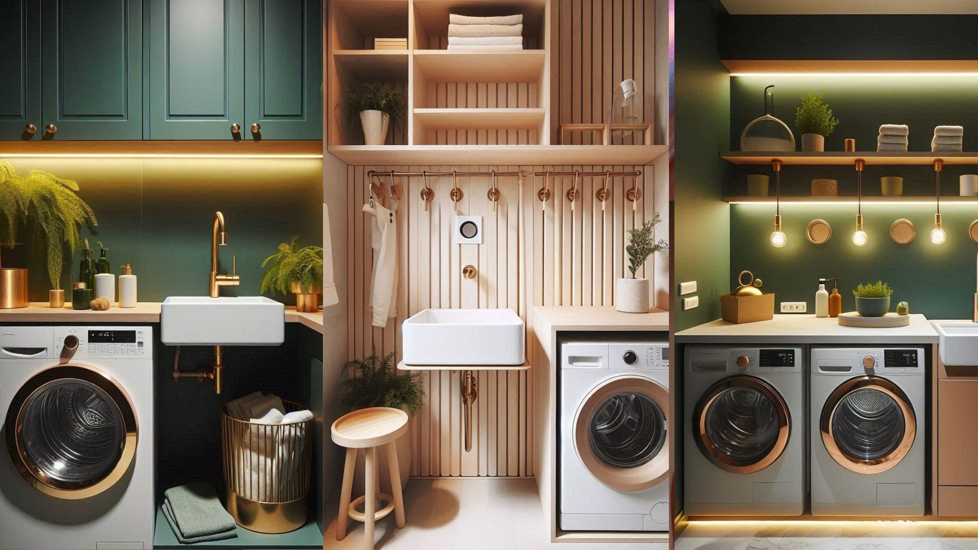 Small Laundry Room Ideas with Sink
