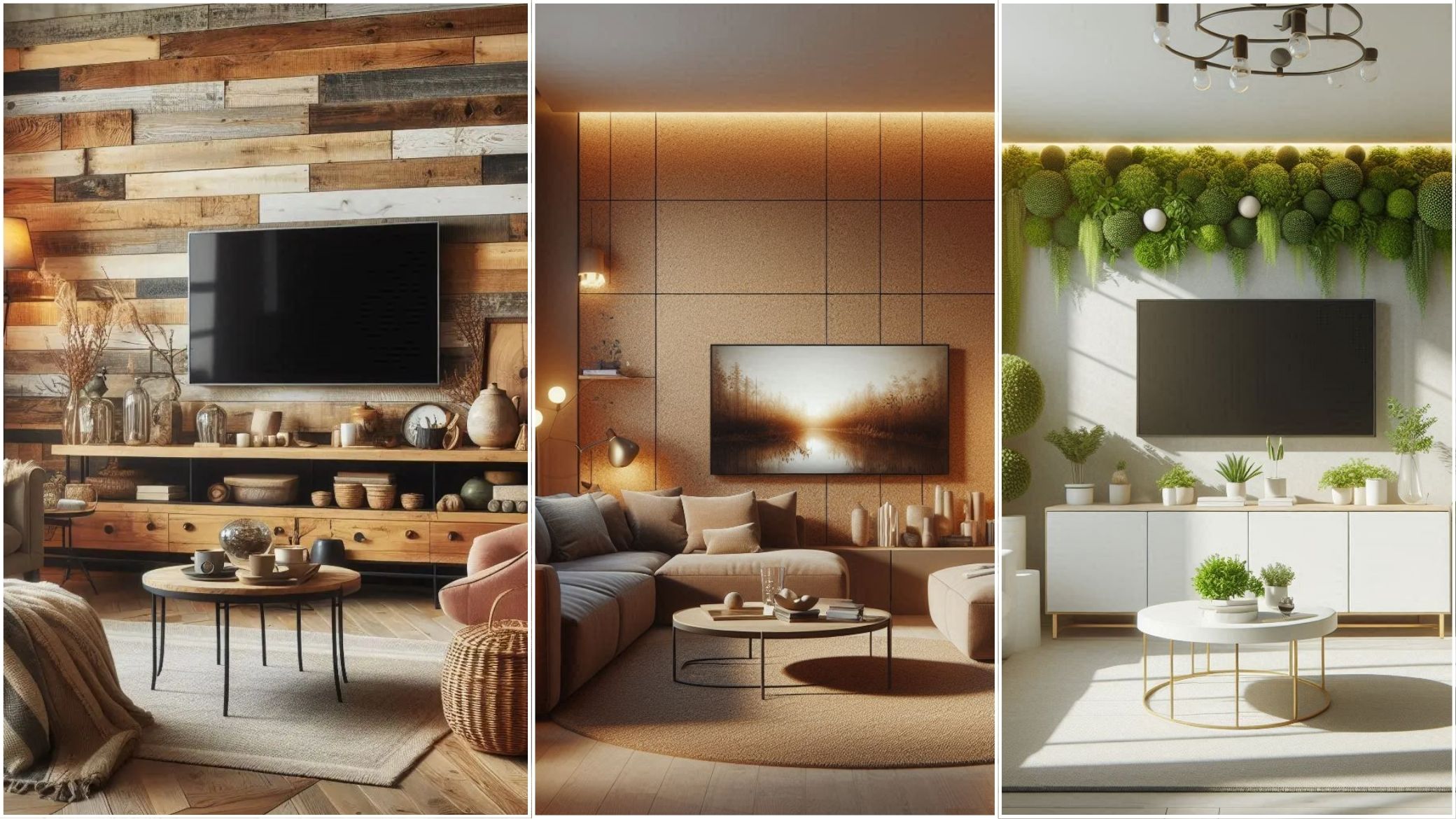 Accent Wall Ideas in Living Room