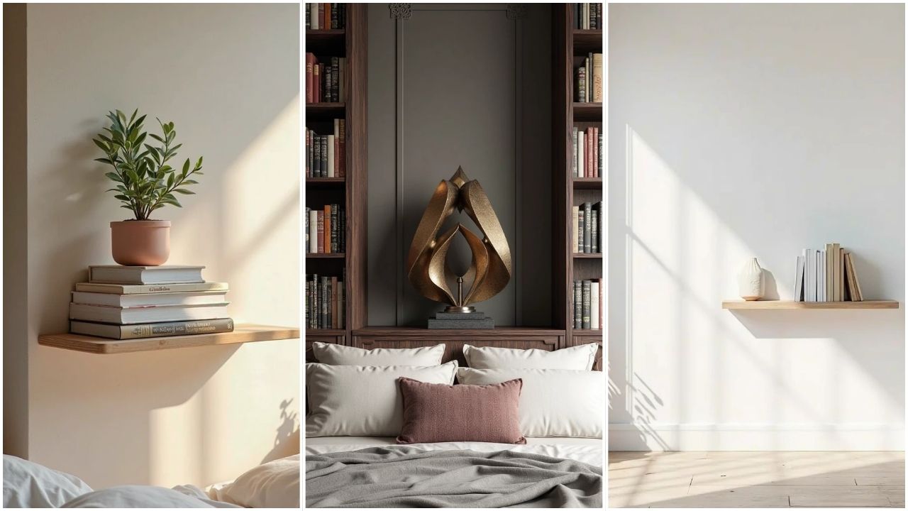Best Wall-Mounted Bookshelf Bedroom Decor