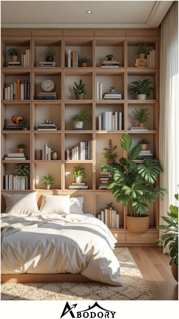Floating Cube Shelves