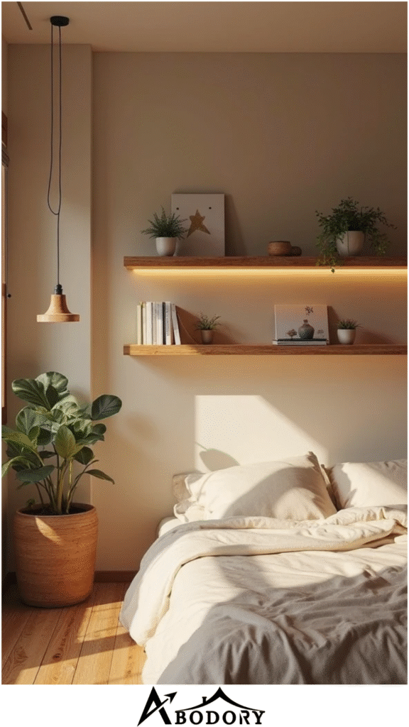 Floating Shelf with Hidden Brackets