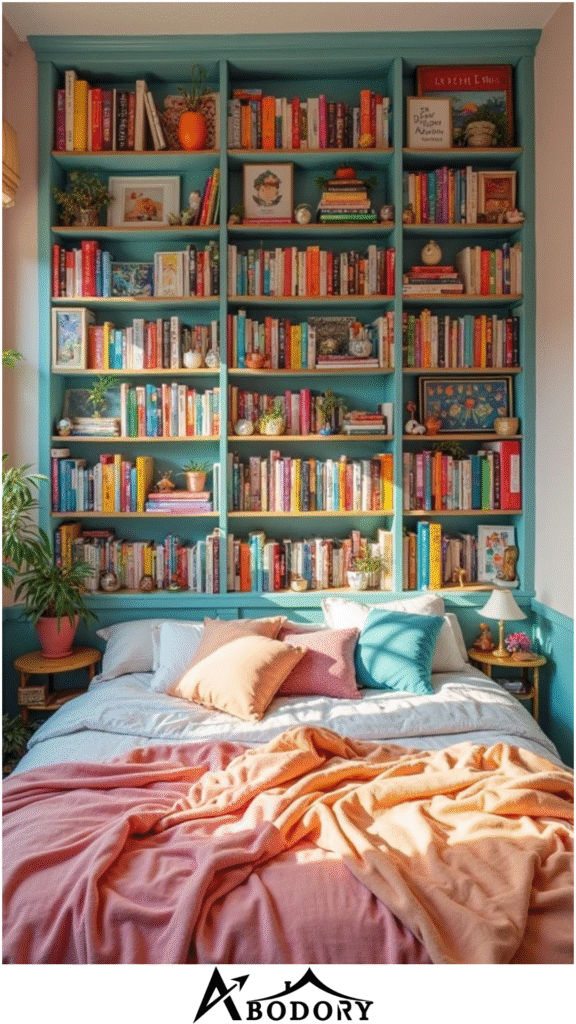 Painted DIY Wall Shelf