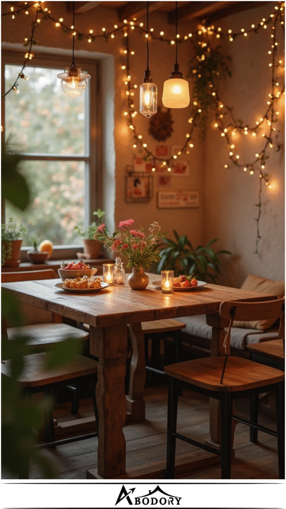 Add Warm Lighting for a Cozy Feel