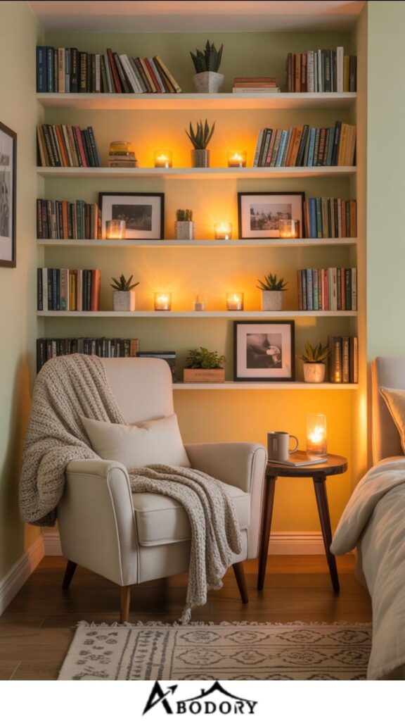 . Styling your nook with plants and decor pieces