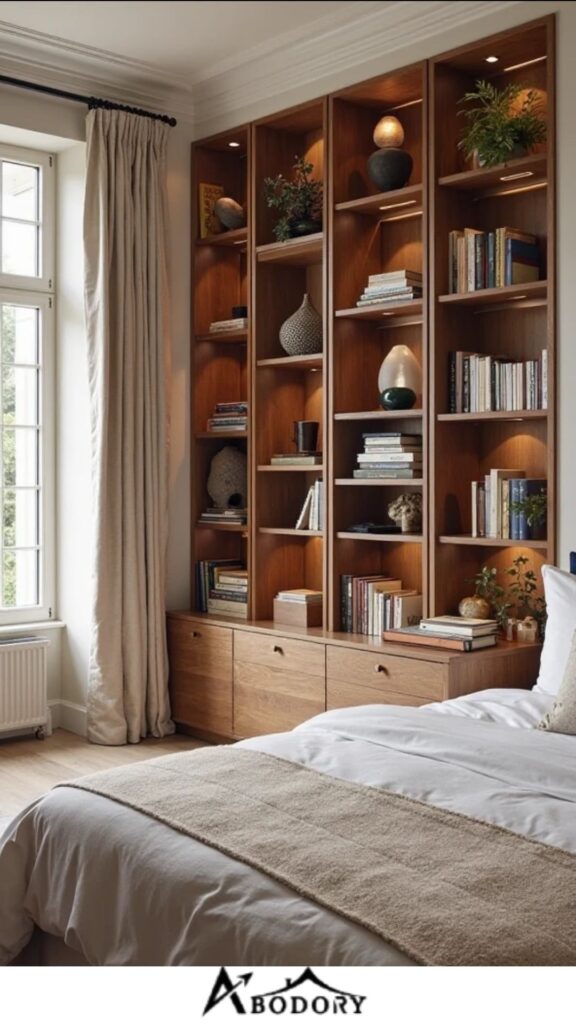 Using awkward corners and alcoves efficiently