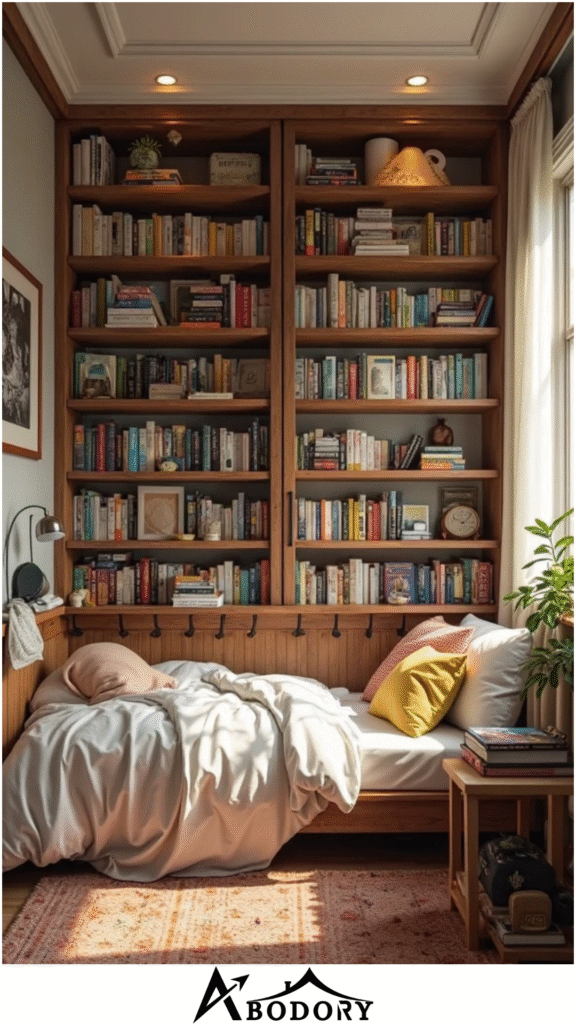 Wall Shelf with Hooks