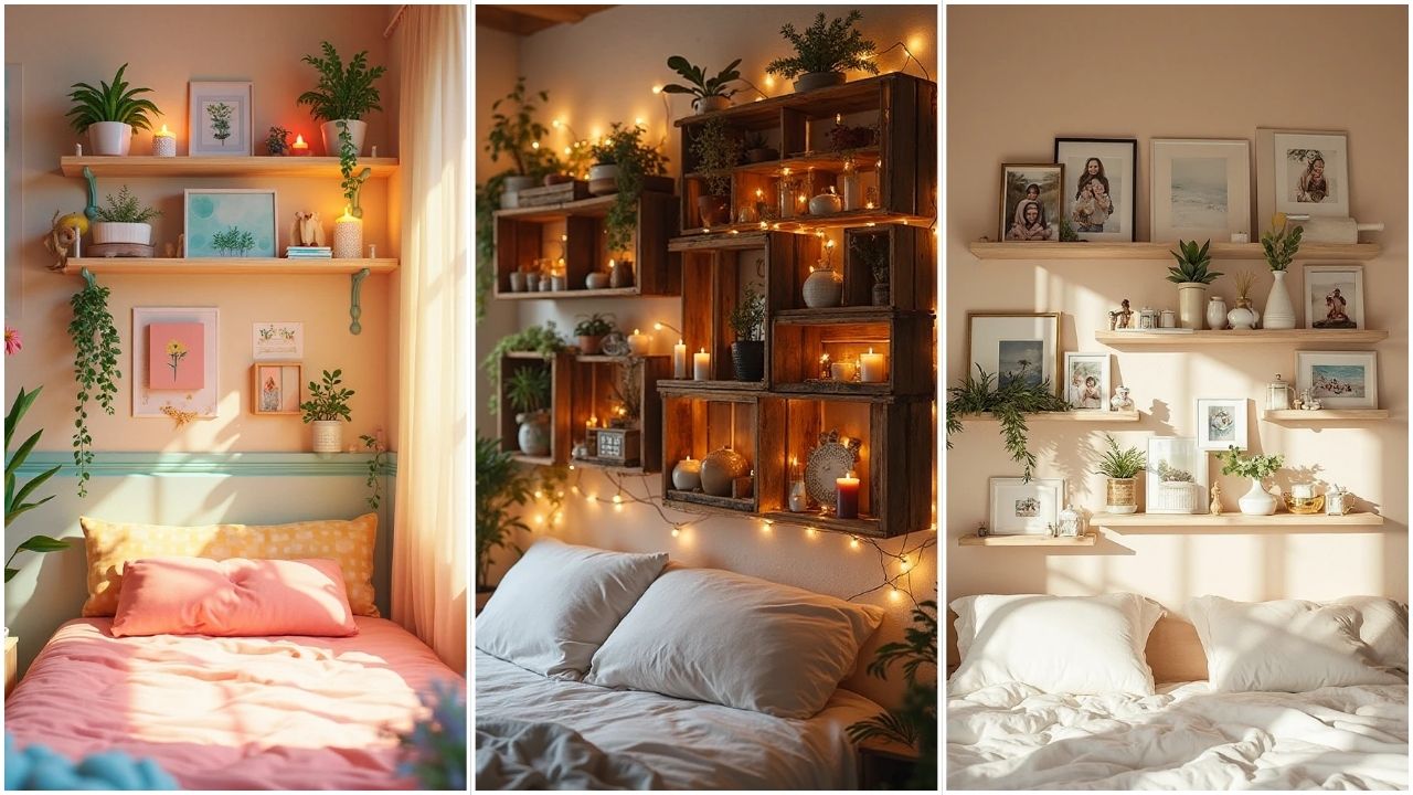 Bedroom Bookshelves Without Books