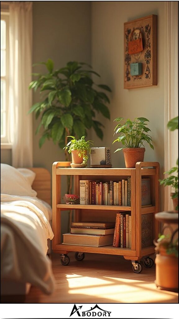 Cart-Style Bookshelf