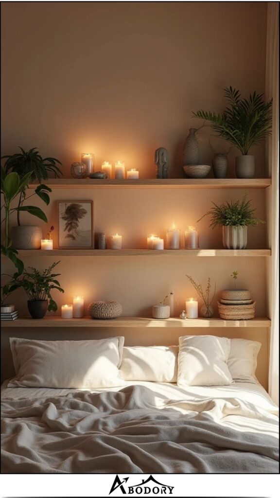 Minimalist Open Shelves
